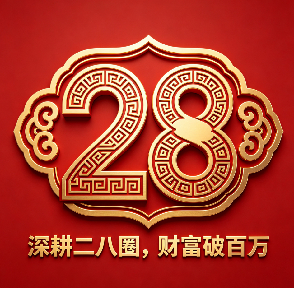 28圈